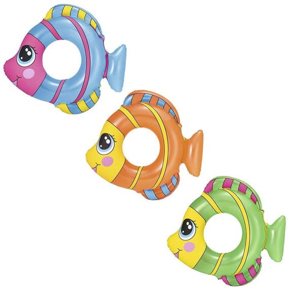 Salvagente pesci tropicali 81 x 76 CM 3 colori assortiti Salvagente pesci tropicali 81 x 76 CM 3 colori assortiti